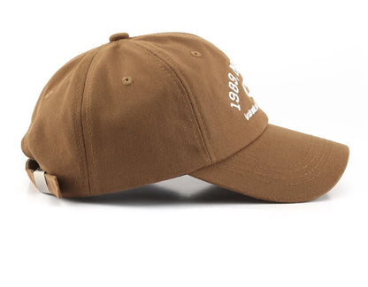 Men and Woman's Baseball Caps Adjustable Casual Embroidered 1989 New York American Cotton Sun Hats Unisex Solid Color Visor Hats