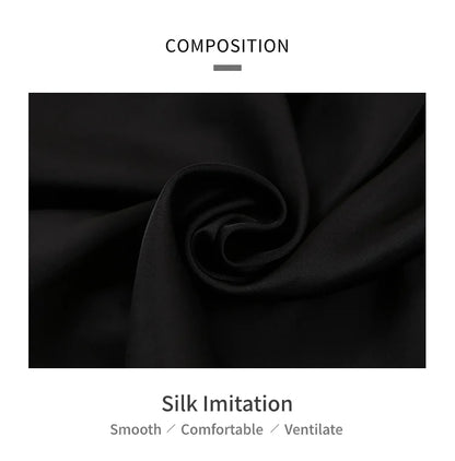 Summer Silk Satin Women Pajamas Set Button Down Top & Shorts 2 Pieces Sleepwear Notched Collar Nightwear Loungewear for Women